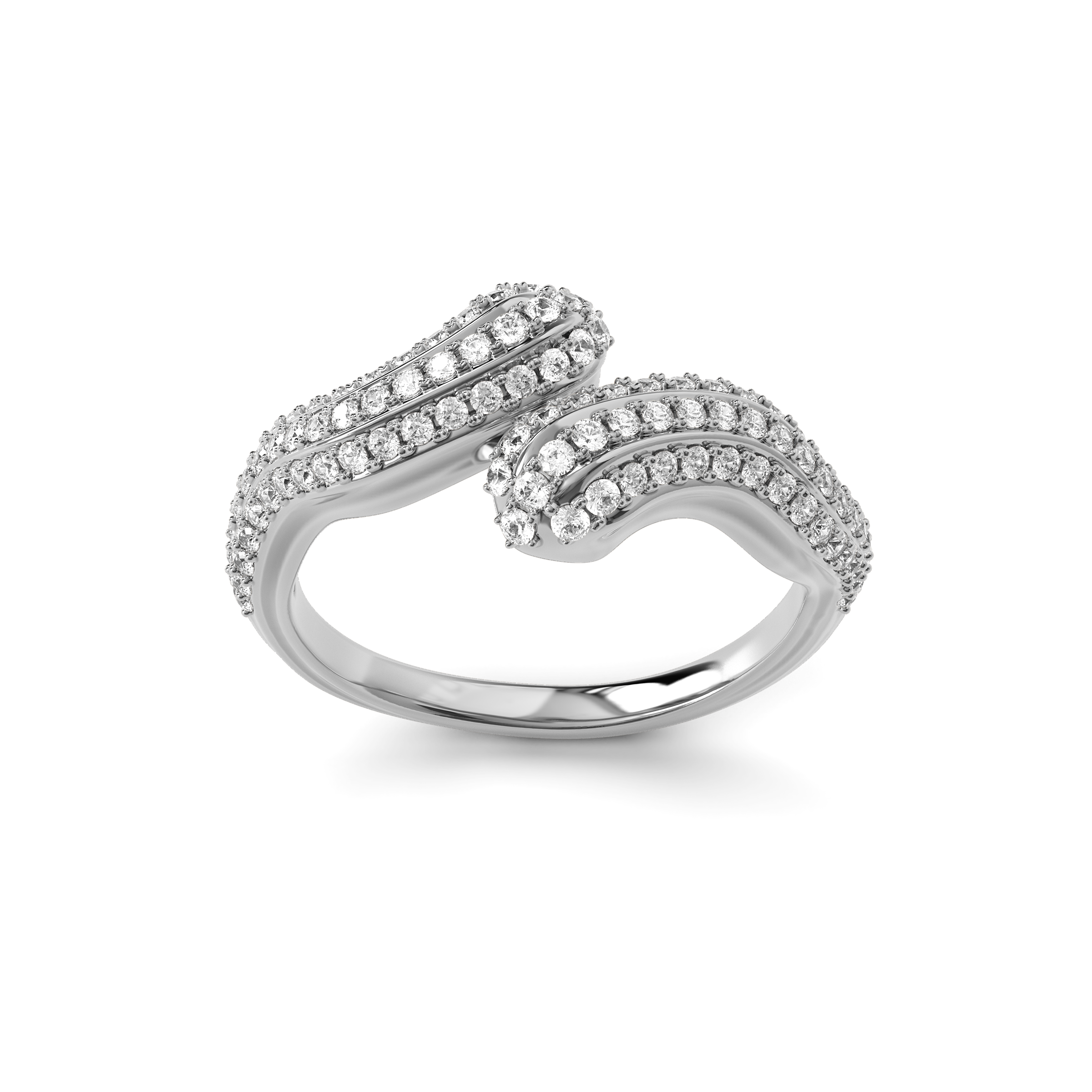 Bague diamant imposante | Platine