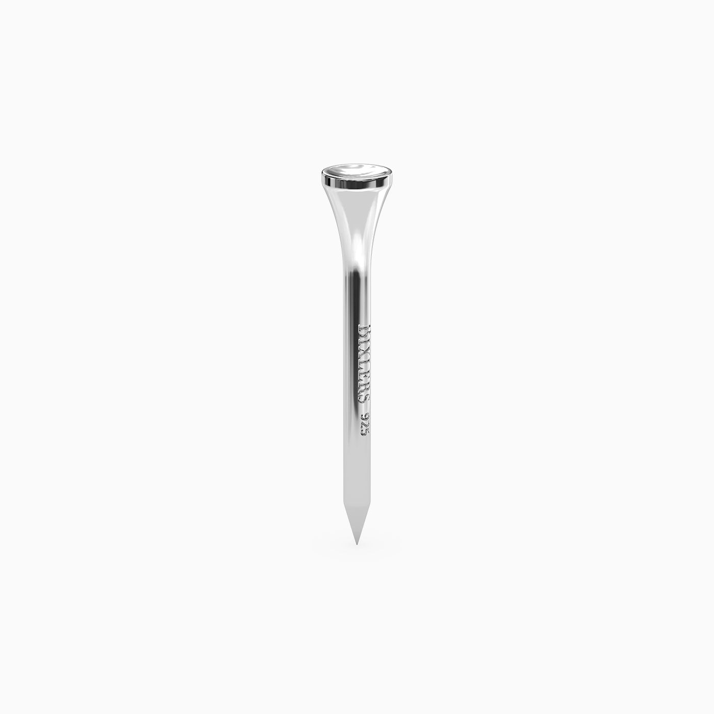 Golf Tee Pin in Sterling Silver