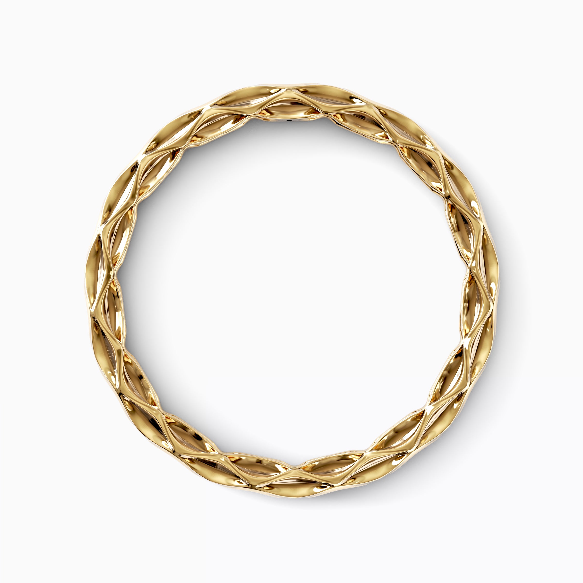 Nature-inspired diamond bracelet | 18K Gold