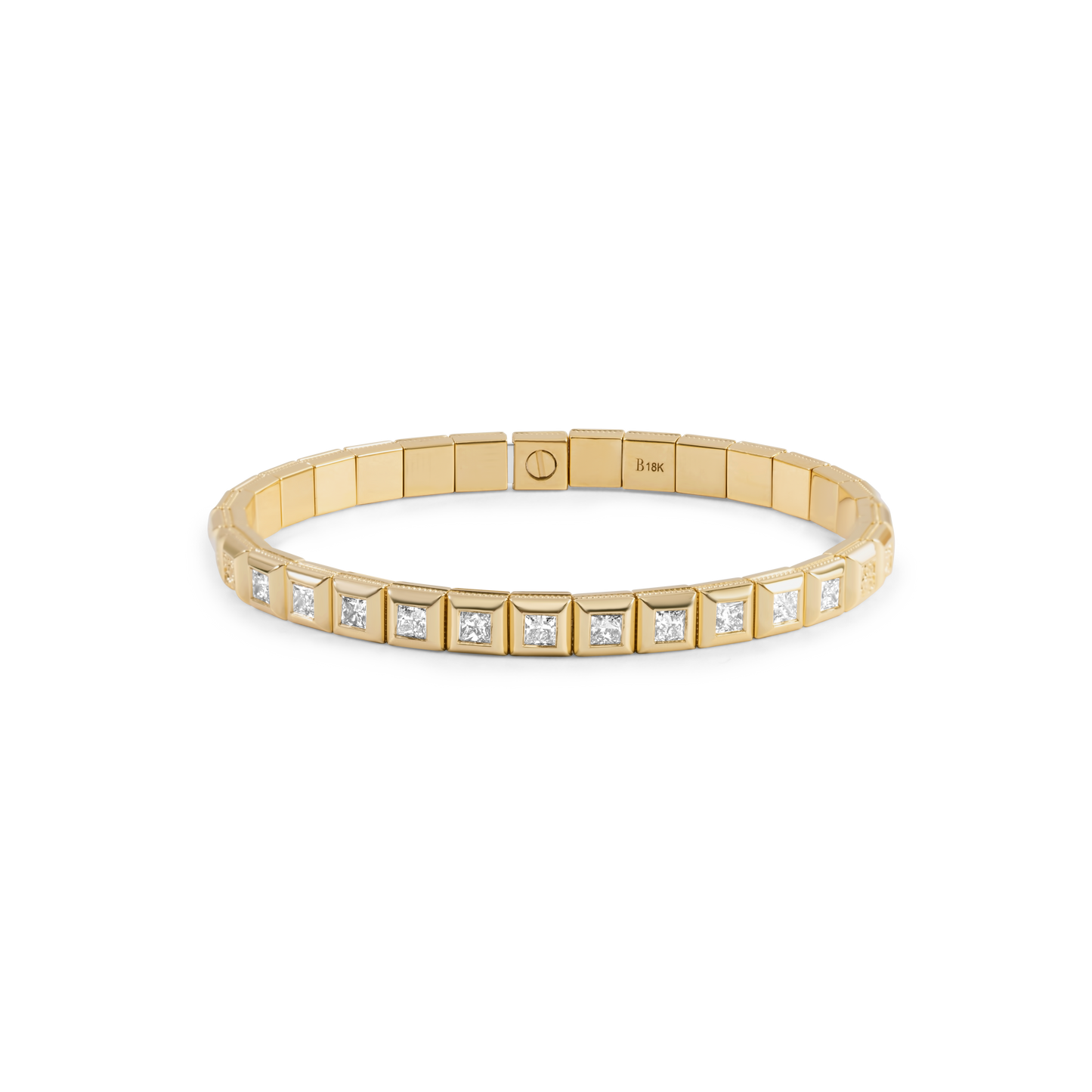 Modular gemstone bracelet 18K Gold