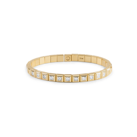 Modular gemstone bracelet 18K Gold