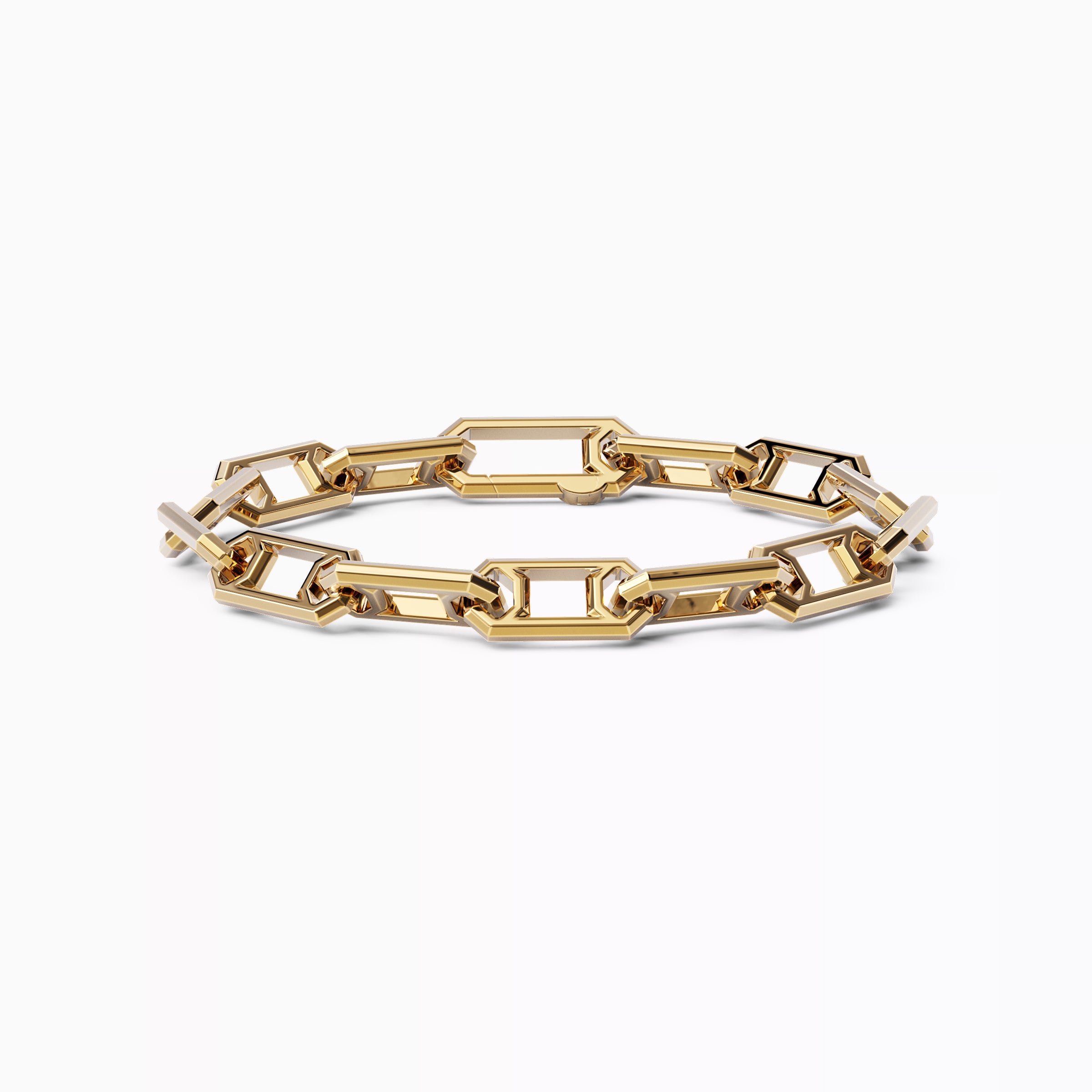 Gold chain bracelet | 18K Gold
