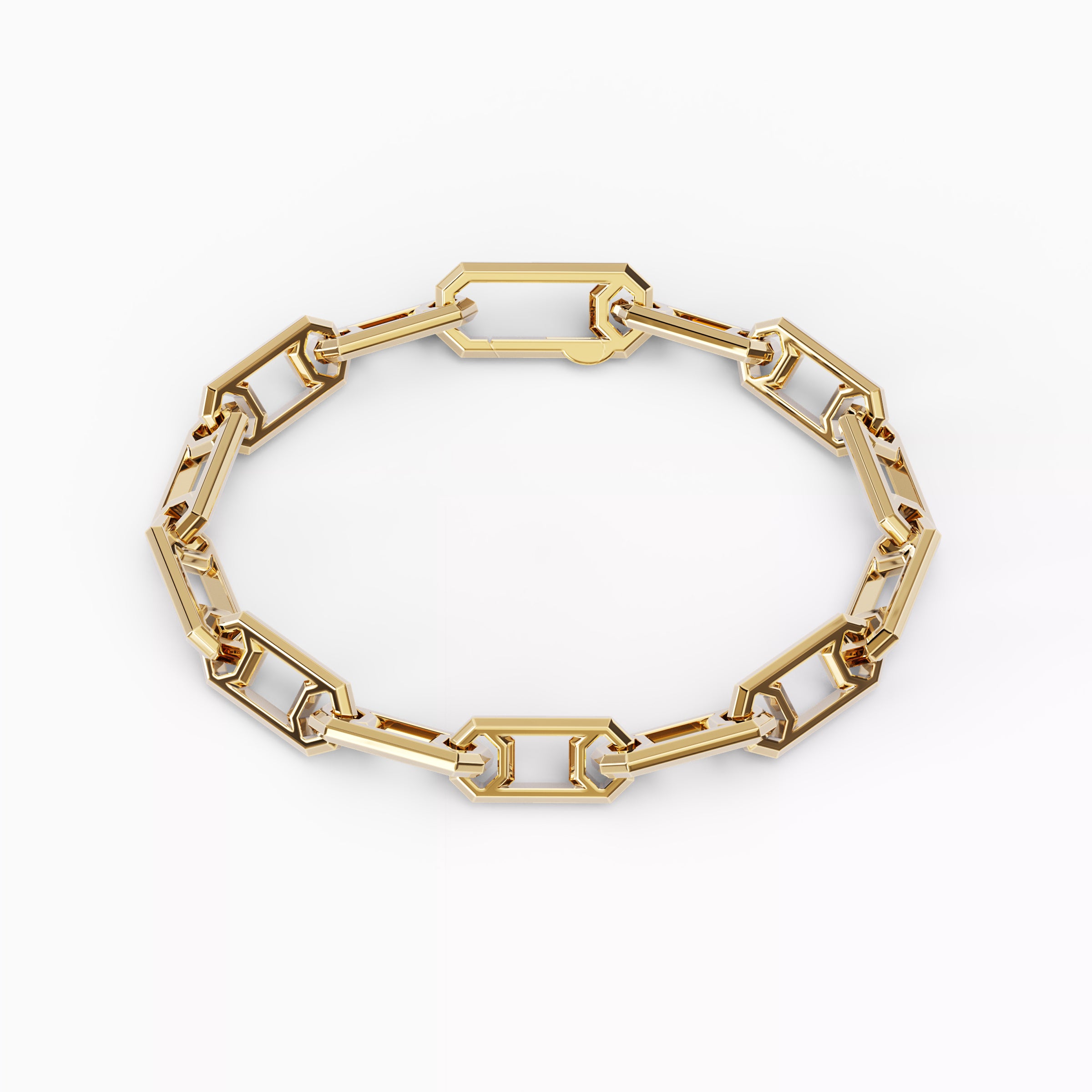 Gold chain bracelet | 18K Gold