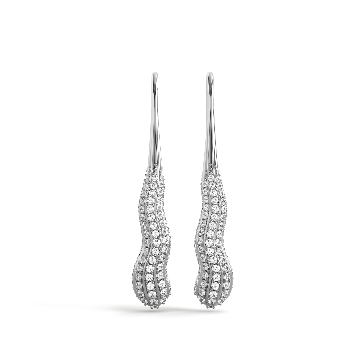 Diamond statement pendant | Platinum