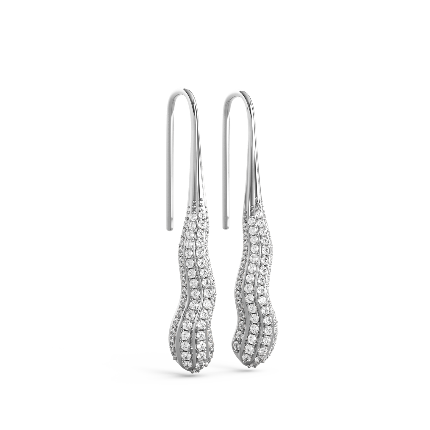 Diamond statement pendant | Platinum