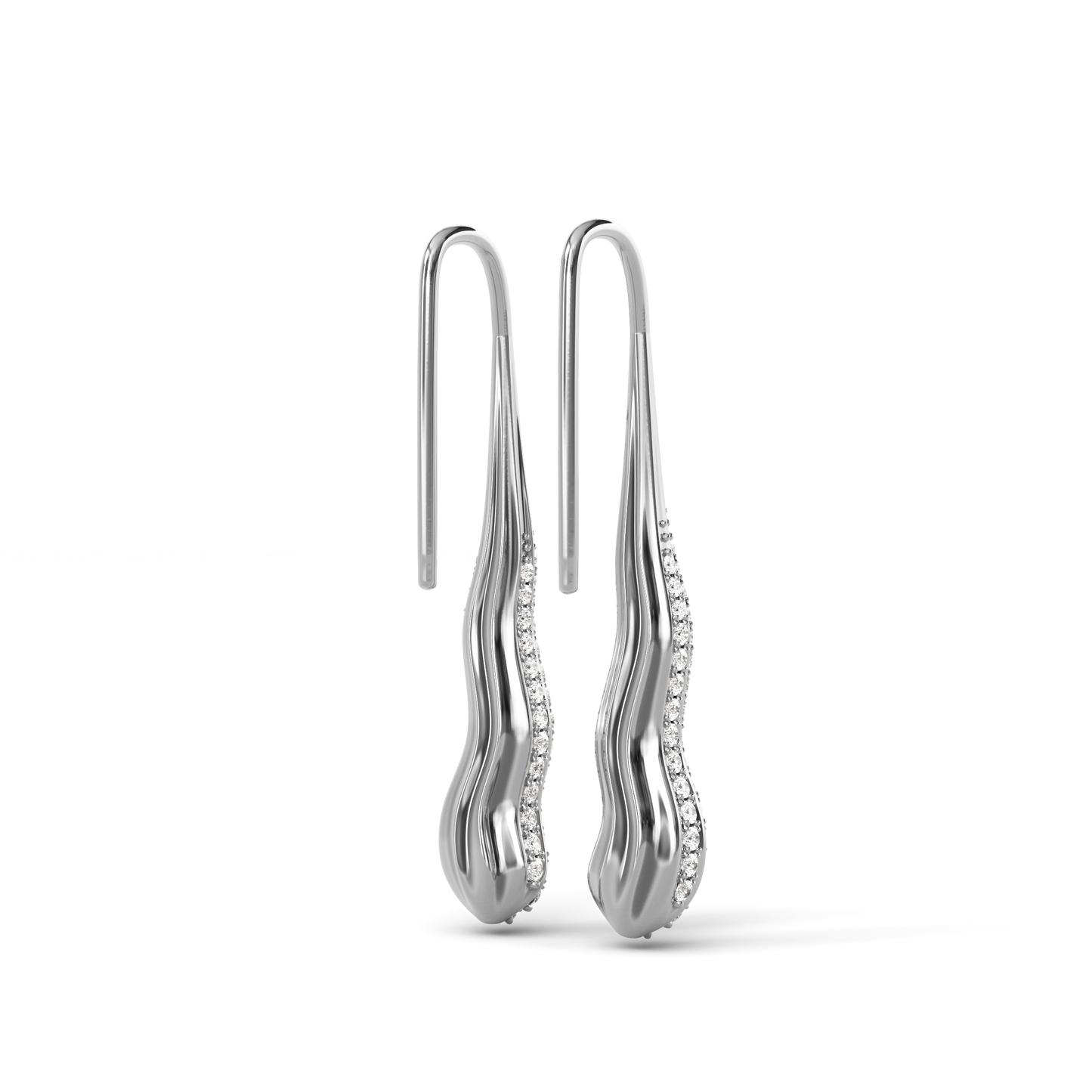 Diamond statement pendant | Platinum