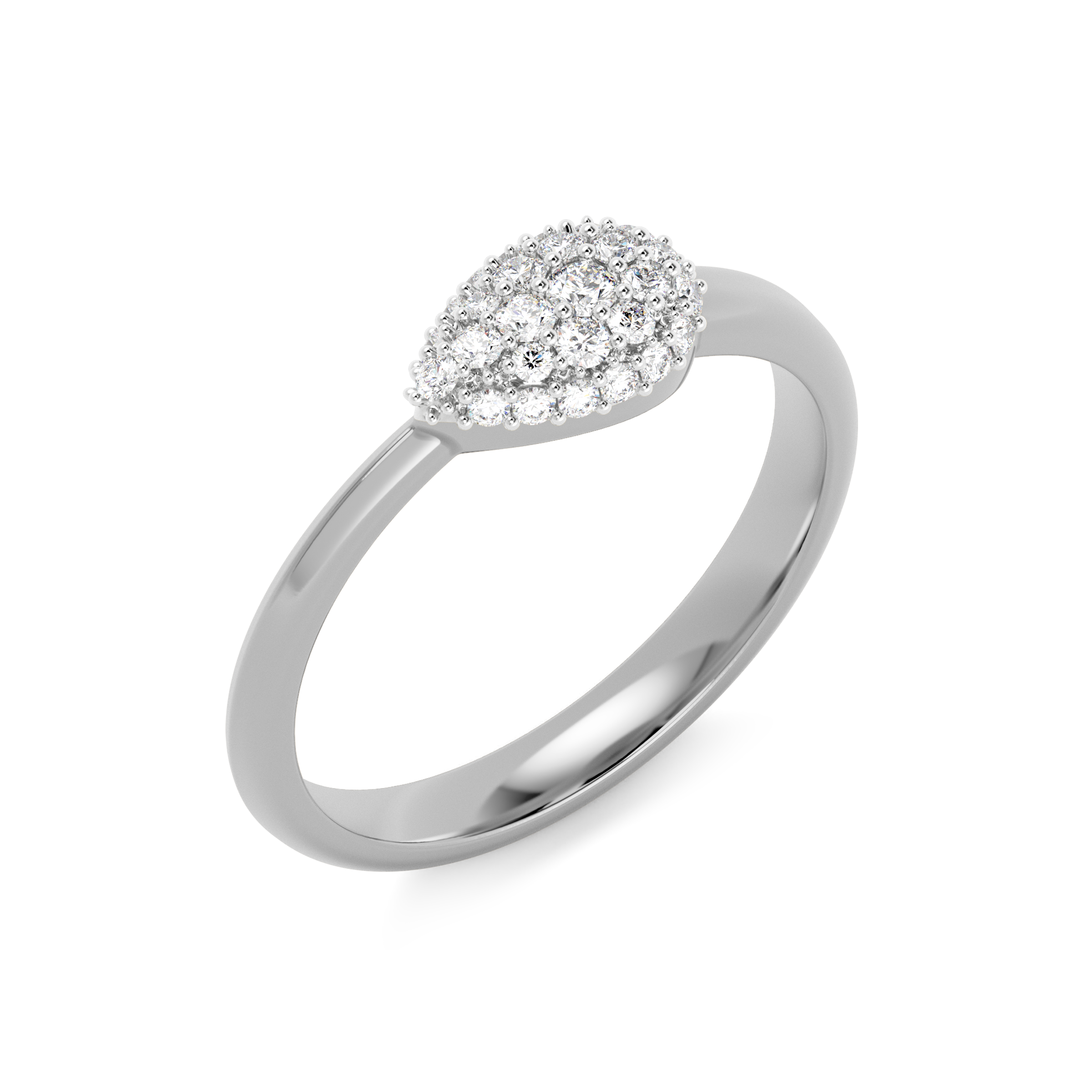Diamond Serpent Ring | 14K Gold and Platinum