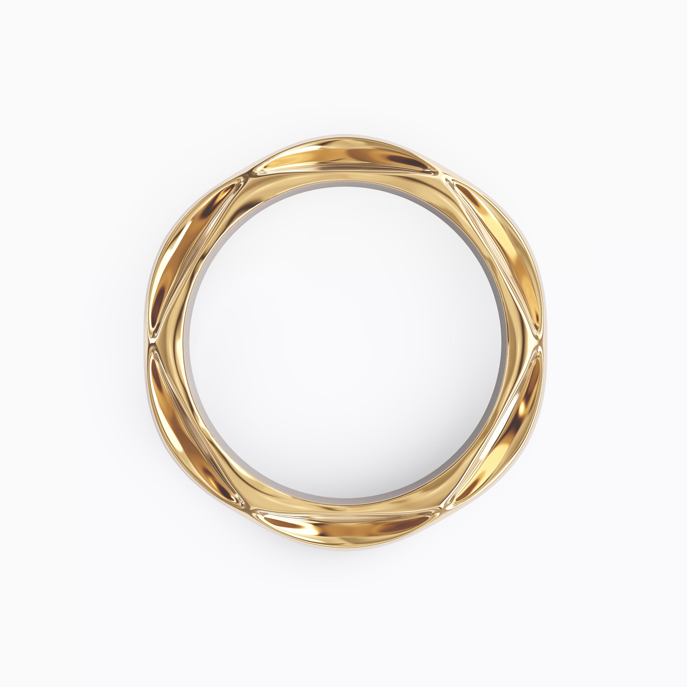 Nature-inspired diamond ring | 18K Gold