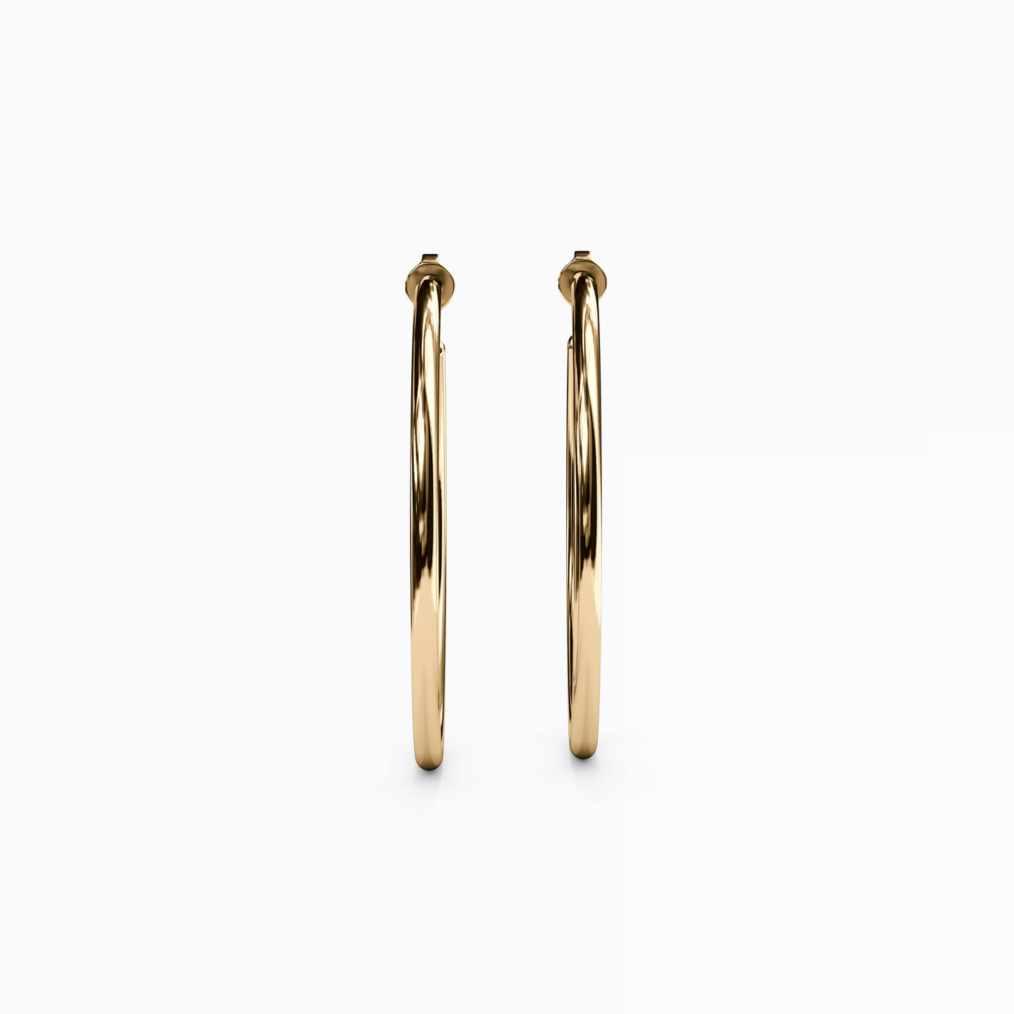 Essential Hoop Earrings in 14K Gold