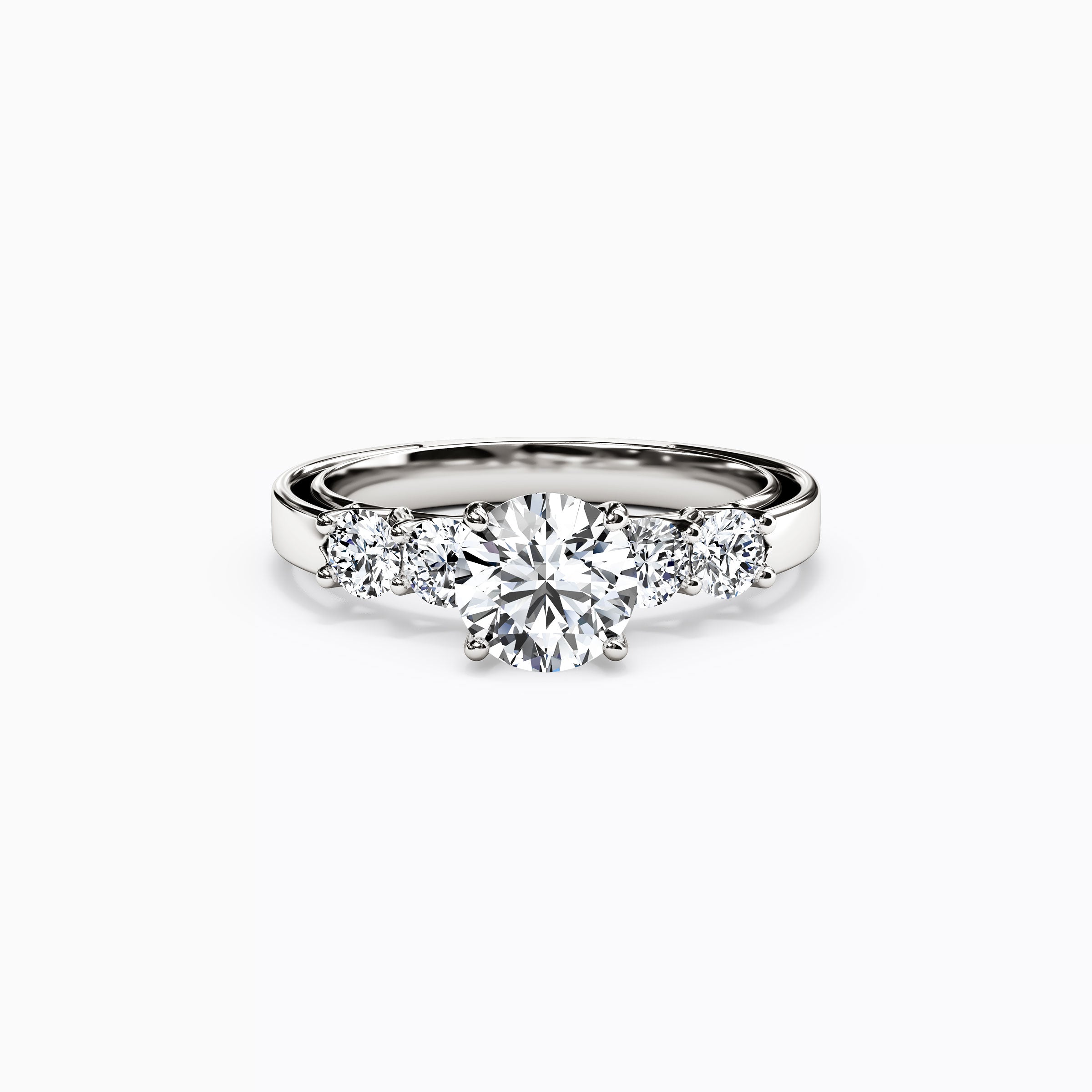 Jubilee 5-Stones Engagement Ring in 18K Gold